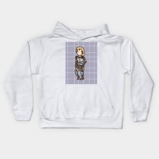 Wolf Armor Kids Hoodie